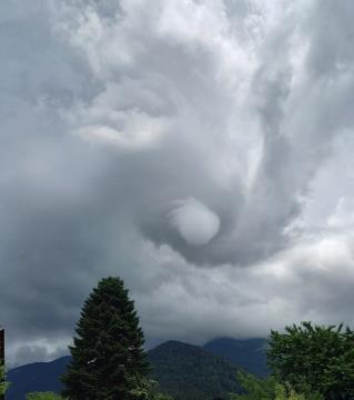 MINI TORNADO NAD NOVO VASJO, FOTO IRENA FENDE